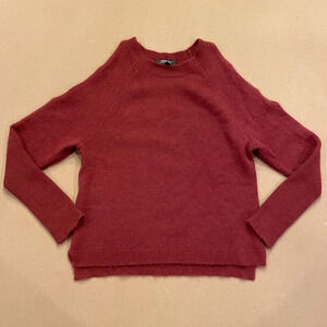 Saks Fifth Avenue Cold Shoulder Cashmere Sweater Size Medium